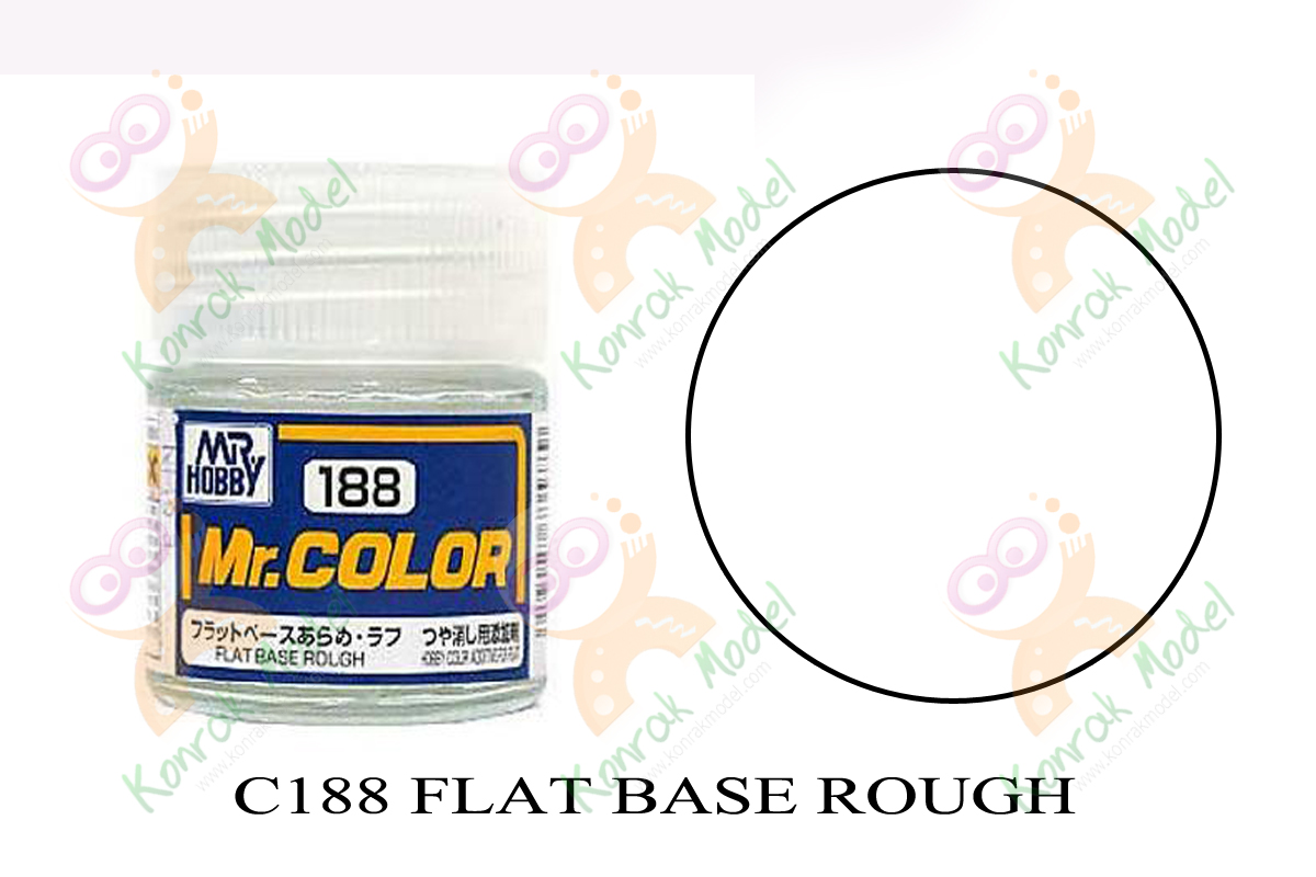 C188 Flat Base (Rough) 10ml (ด้านแบบผิวขรุขระ)