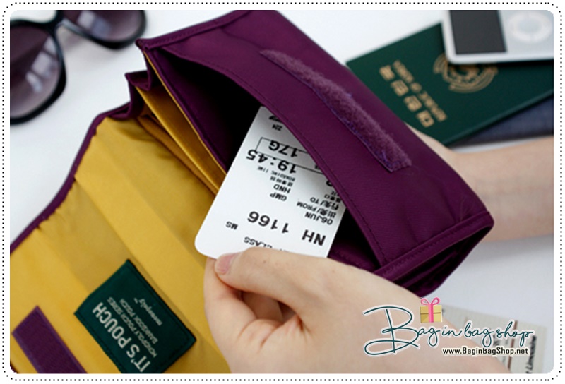 IT'S POUCH Bankbook Pouch