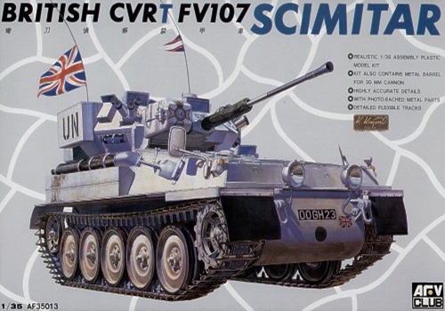 AF35013 BRITISH CVR (T) FV107 SCIMITAR 1/35