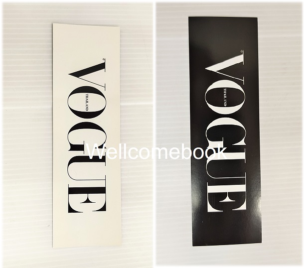 ที่คั่นหนังสือลาย 'VOGUE Thailand'