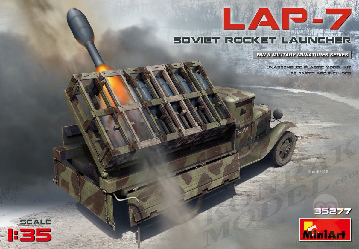 MI35277 SOVIET ROCKET LAUNCHER LAP-7 1/35