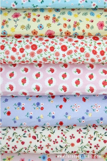 Felt : ลาย Memories of Springtime มี 8 ลาย ขนาด 42x30 cm/ชิ้น (พร้อมส่ง)