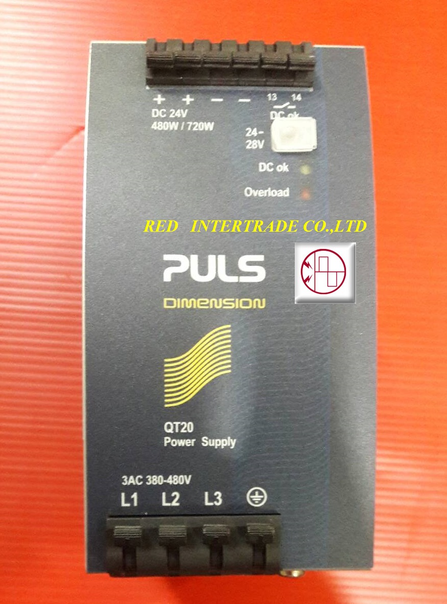 PULS QT20.241 DC 24V 20A POWER SUPPLY 480W