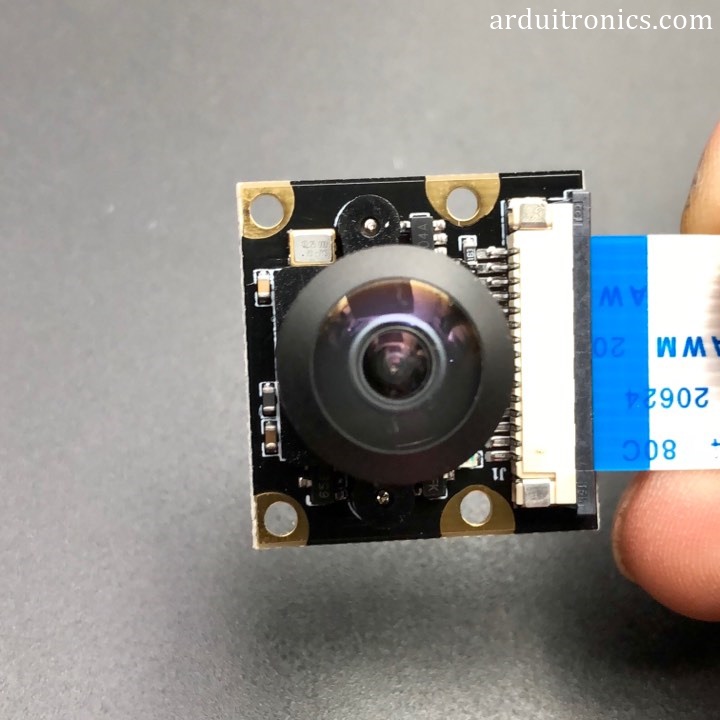 Raspberry Pi Wide-Angle Fish Eye (160 Degree) Camera Module with Cable