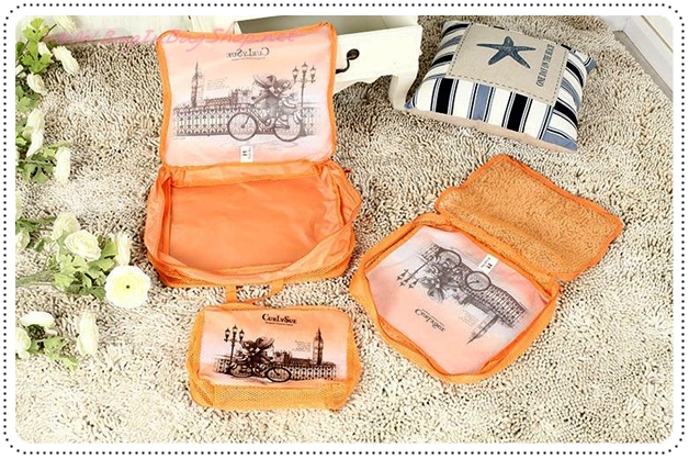 Travelers Organizer Set – เซ็ทจัดระเบียบกระเป๋าเดินทาง 3 ชิ้น