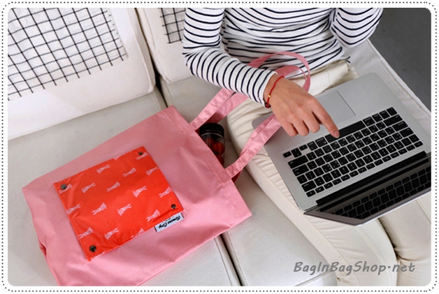 Mr.Wood pocket foldable Ecobag