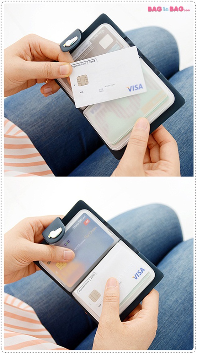 Jam Card Wallet กระเป๋าใส่บัตรได้ 20 ใบ