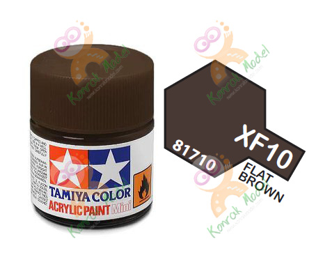 Acrylic XF10 Flat Brown 10ml