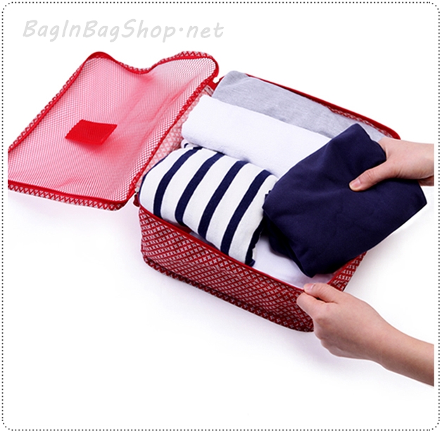 Pattern Clothes Pouch (M)
