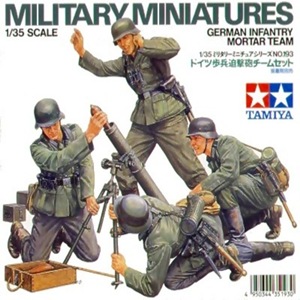 TA35193 GERMAN INFANTRY MORTAR TEAM 1/35