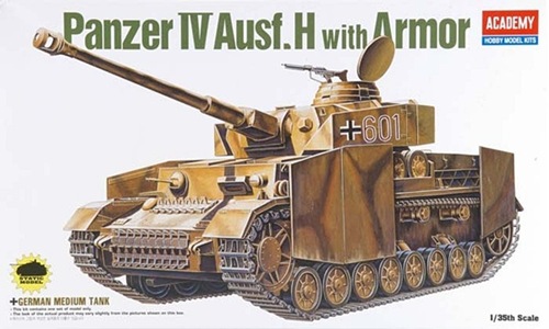 AC13233 GERMAN PANZER IV H W/ARMOR (1/35)