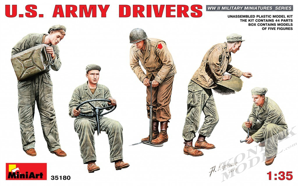 MI35180 U.S. ARMY DRIVERS 1/35