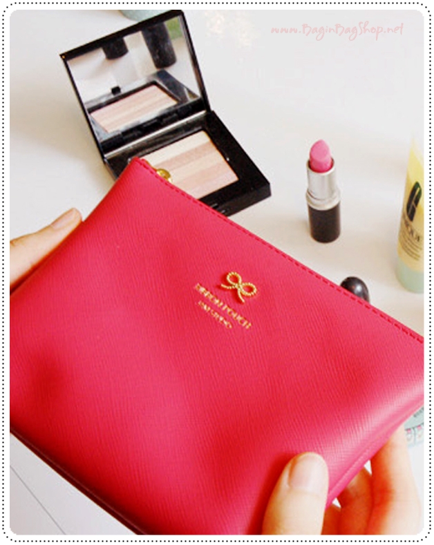 Ribbon Pouch กระเป๋าเครื่องสำอางค์
