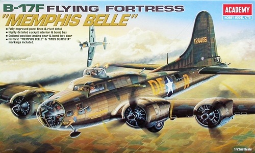 AC12495 B-17F MEMPHIS BELLE 1/72
