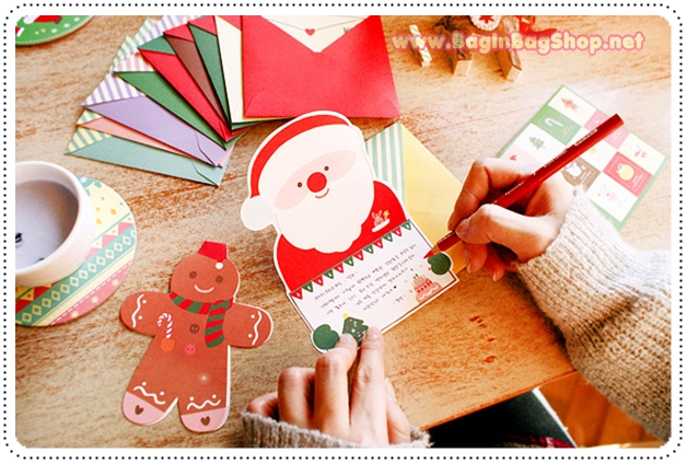 Happy Christmas Card set