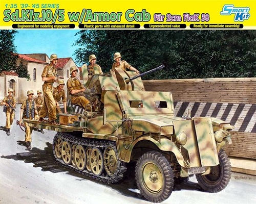 DRA6677 Sd.Kfz. 10/5 w/ARMOR CAR (1/35)