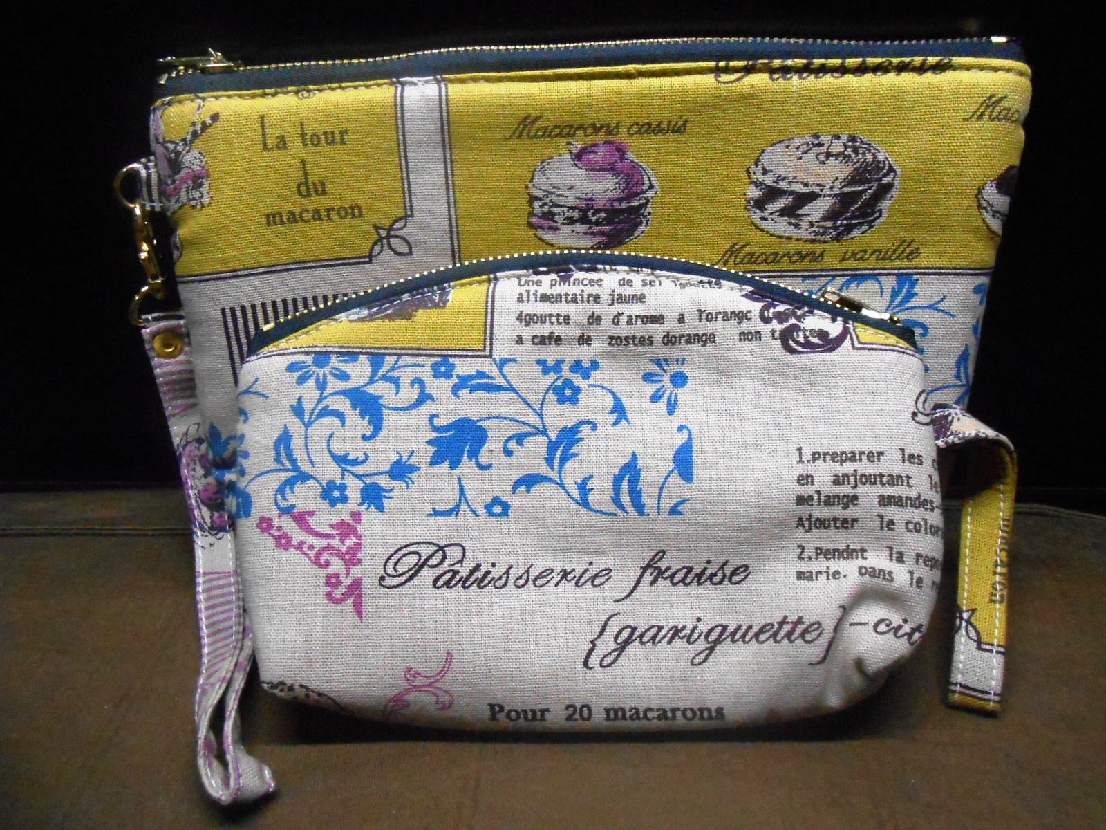 กระเป๋าลาย Macaron ผ้าดิบ