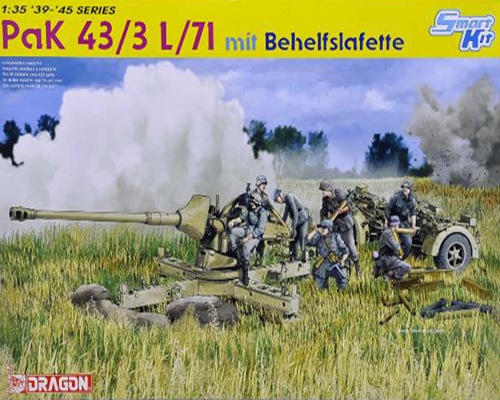 DRA6522 PAK 43/3 L/71 MIT BEHELSLAFETTE (1/35)