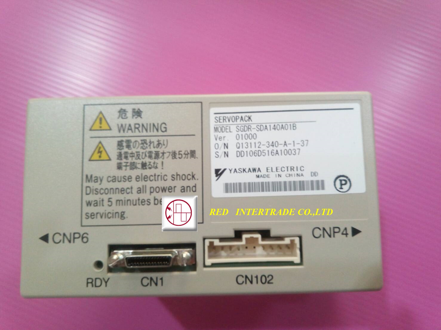 ขาย SGDR-SDA140A01B SERVOPACK YASKAWA NEW