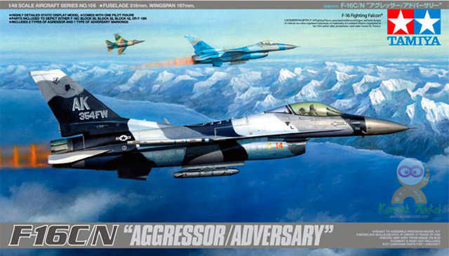 TA61106 1/48 F-16C/N "Aggressor/Adversary"