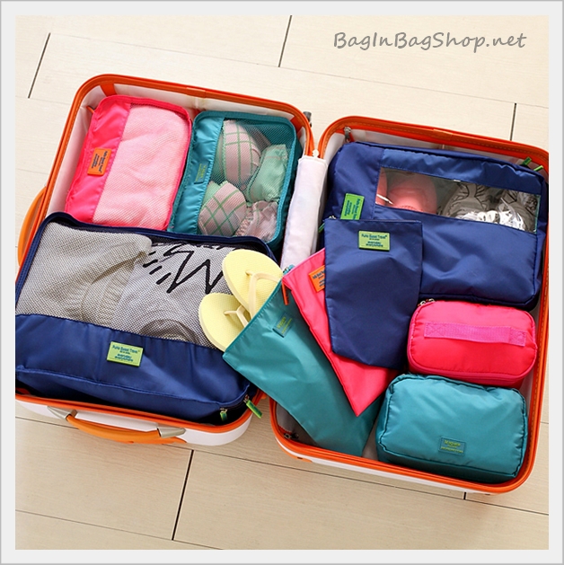 ALL in Order เซ็ทกระเป๋าจัดระเบียบเสื้อผ้า 7 ใบ