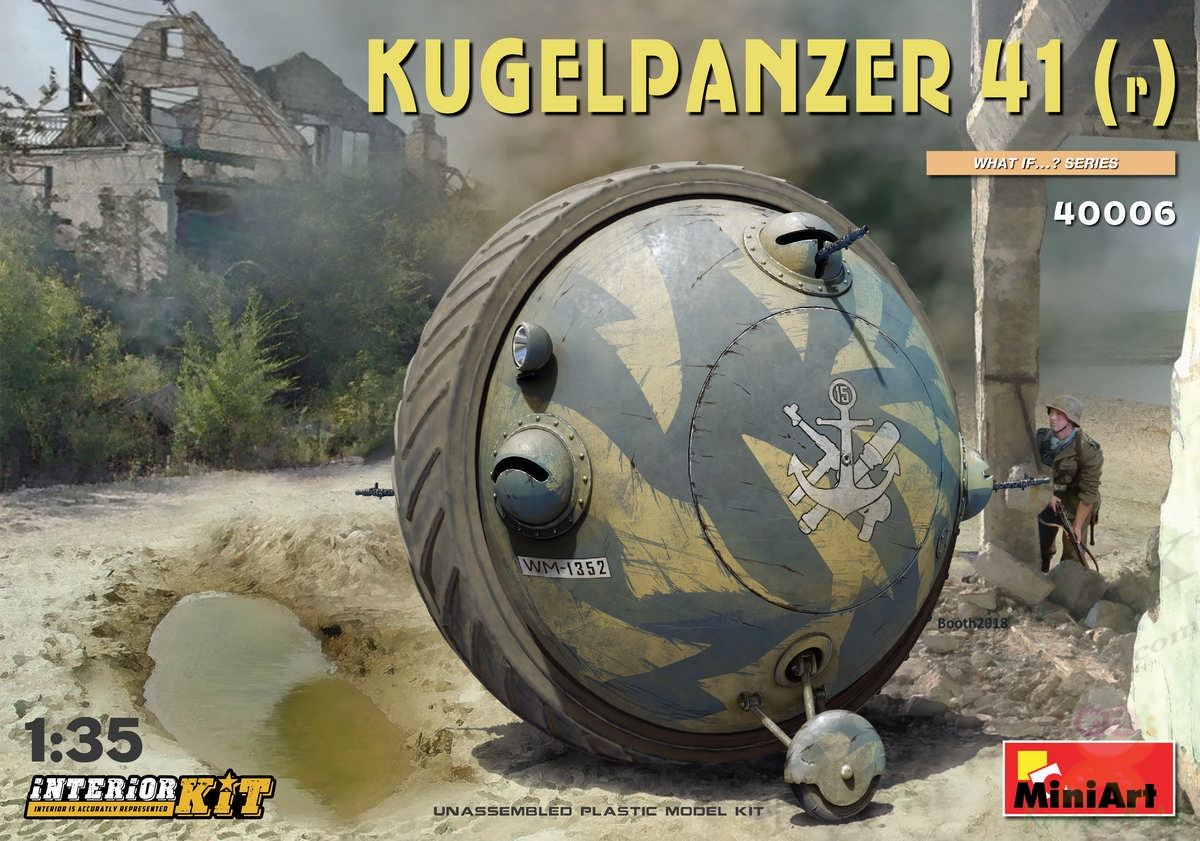MI40006 Kugelpanzer 41( r ). INTERIOR KIT 1/35