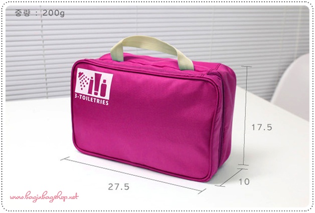 Smart System Travel Bag (L) กระเป๋าเก็บของใช้สำหรับเดินทาง