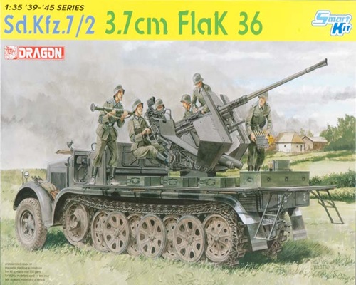 DRA6541 Sd.Kfz. 7/2 3.7 cm FLAK 36 (1/35)