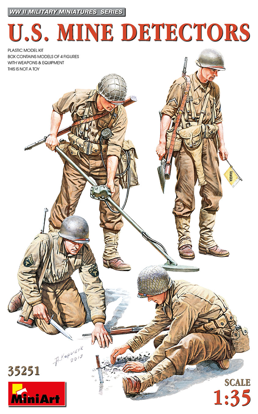MI35251 U.S. MINE DETECTORS 1/35