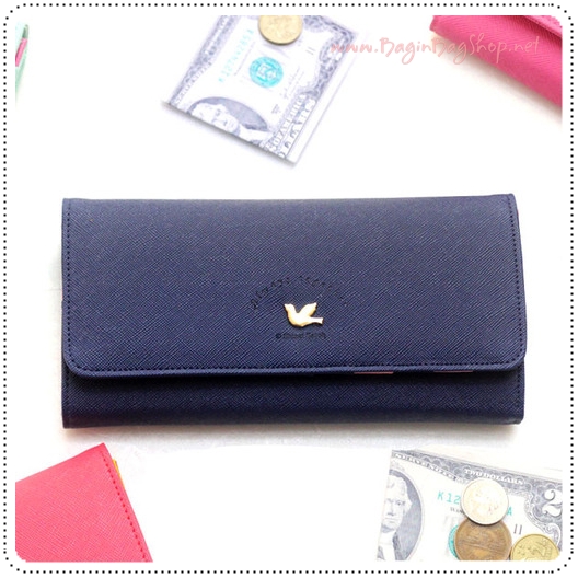 ลด 50% Two Stage Clear Wallet กระเป๋าสตางค์แบบยาว