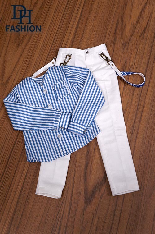 [SALE -10%] SD13B Stripe Shirt & Pants