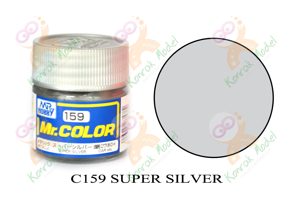 C159 Super Silver Metallic 10ml