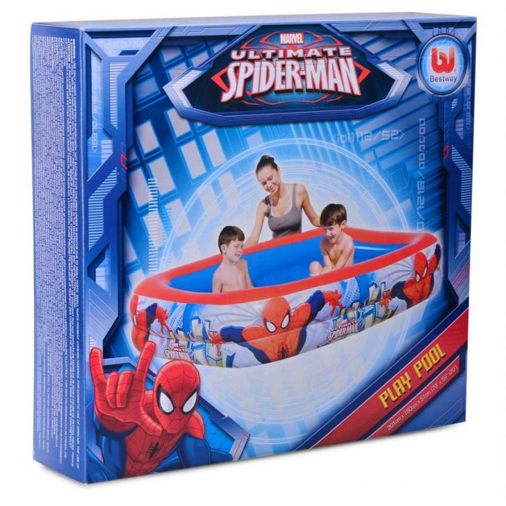 สระน้ำเป่าลมลาย Spiderman