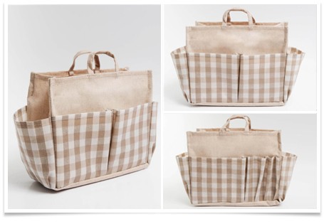 Cottage Style Canvas Bag in Bag กระเป๋าจัดระเบียบ