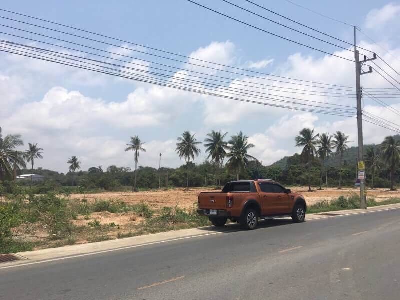 ขาย-ที่ดินเปล่า25ไร่74ตรว. ถ.สุขุมวิท 23 สัตหีบ จ.ชลบุรี