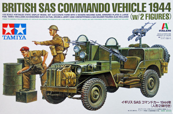 TA25152 British SAS Commando Vehicle 1/35