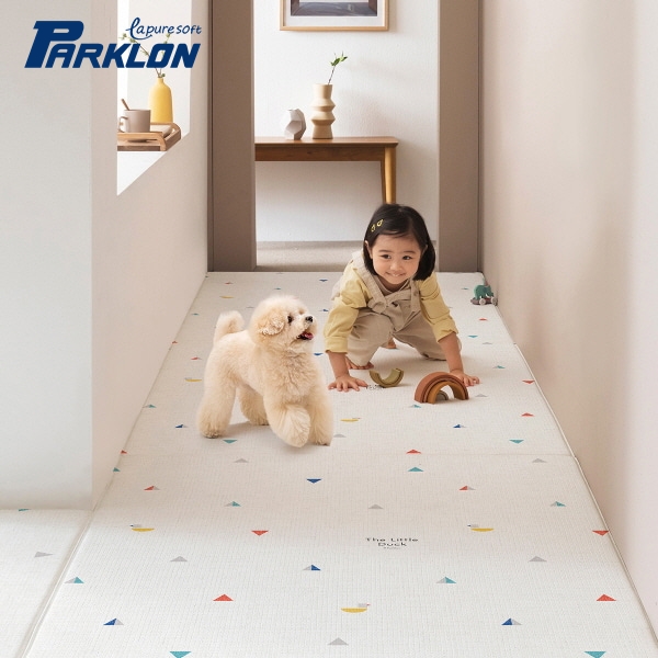 New! แผ่นรองคลาน PARKLON รุ่น La Pure Soft Mat ขนาด 100x140x1.2cm ลาย Ugly Duckling