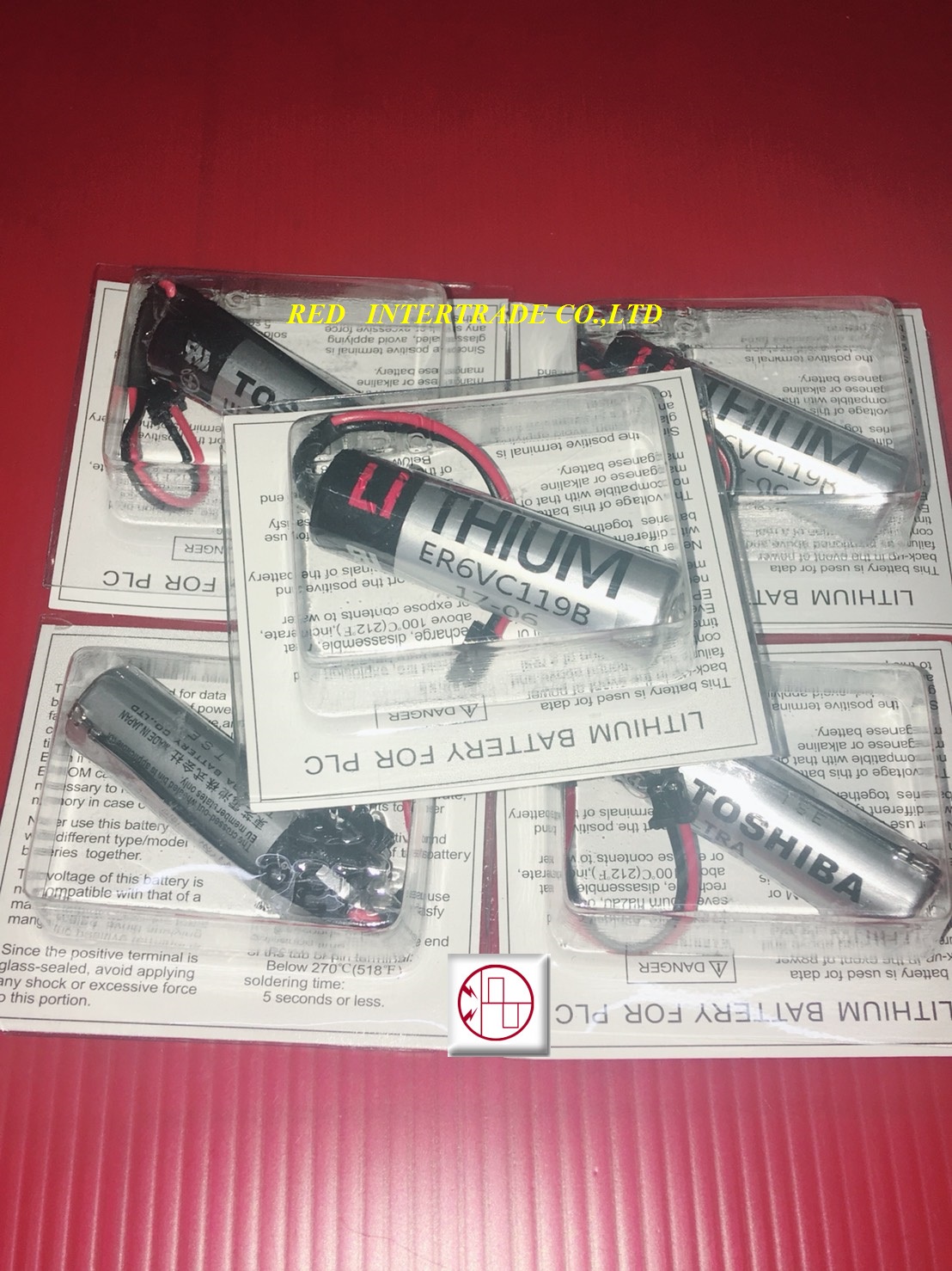 ER6VC119B TOSHIBA LITHIUM BATTERY ขายBATT PLC