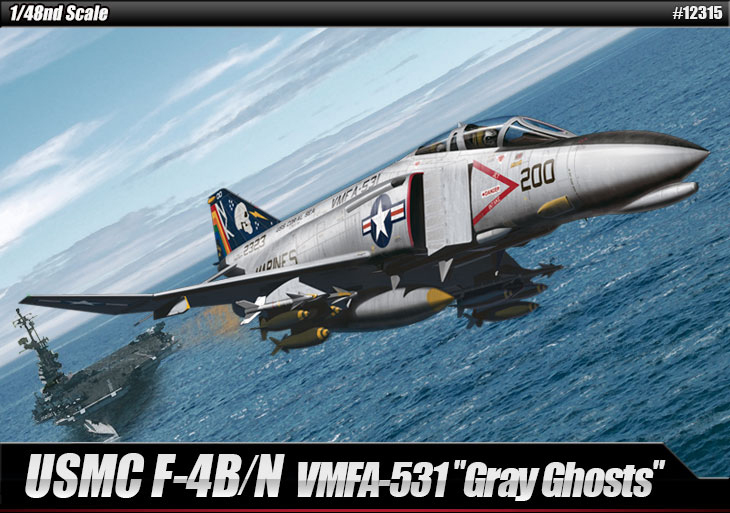AC12315 F-4BN Phantom II 'VMFA-531 Gray Ghosts 1/48