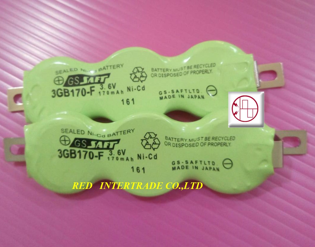3GB170-F BATTERY Ni-Cd BATTERY 3.6V 170mAh