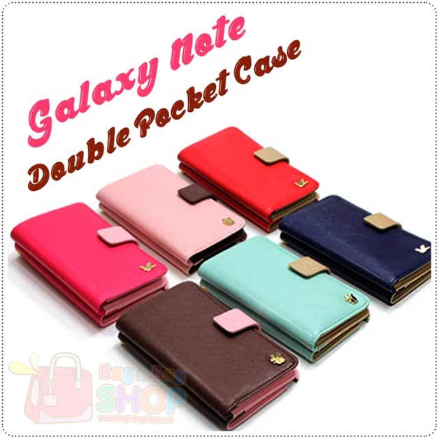 Double Pocket Case for Galaxy Note