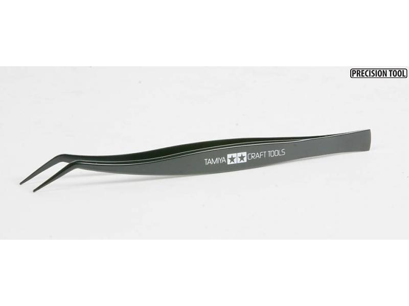 TA74003 Angled Tweezers (ปากคีบปลายงอ)