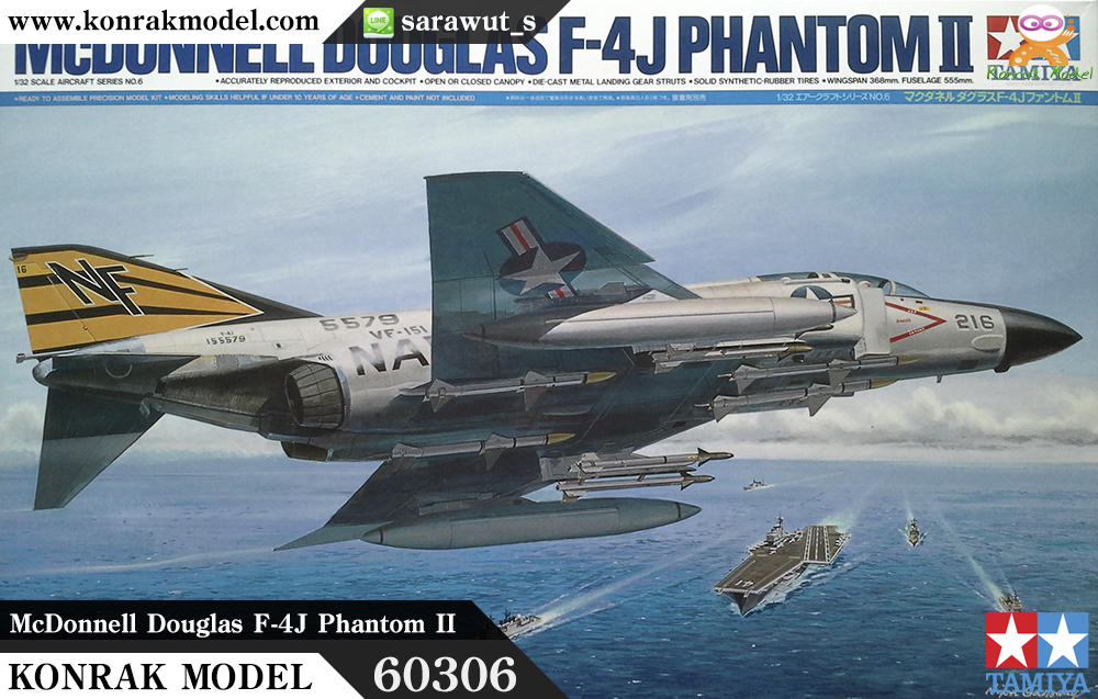 TA60306 McDonnell F-4 J Phantom II 1/32