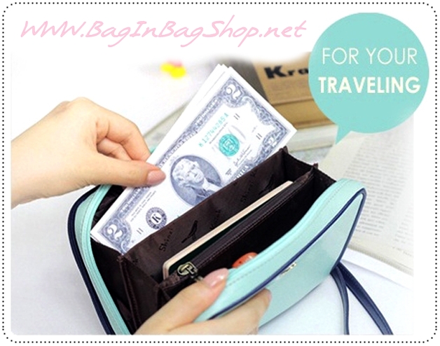 Multi BankBook Pouch กระเป๋าหนังใส่สมุดบัญชี