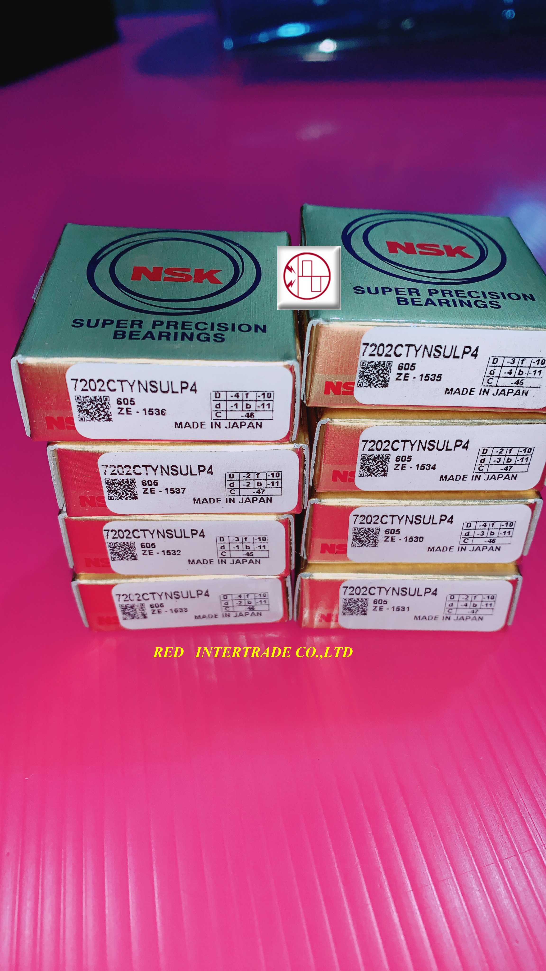 NSK BEARINGS 7202CTYNSULP4 SUPER PRECISION BEARINGS NEW