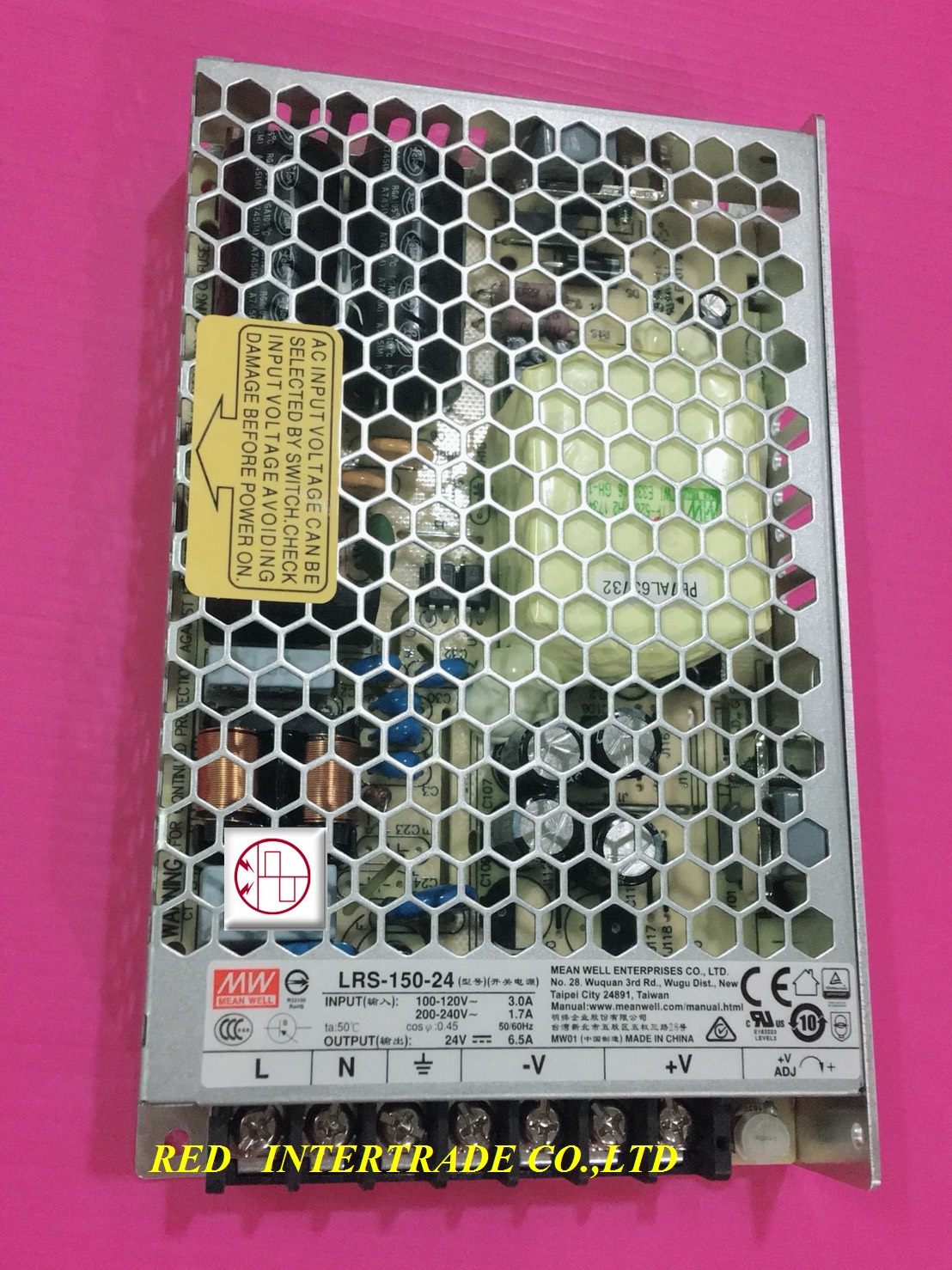 MEAN WELL LRS-150-24 SWITCHING POWER SUPPLY