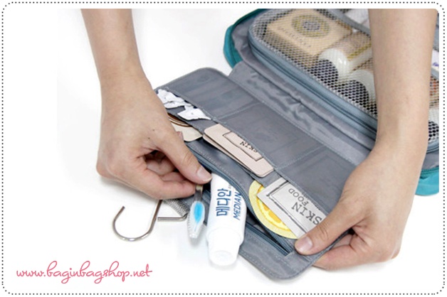 Smart System Travel Bag (L) กระเป๋าเก็บของใช้สำหรับเดินทาง