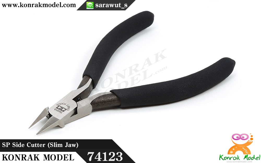 TA74123 Sharp Pointed Side Cutter (Slim Jaw)