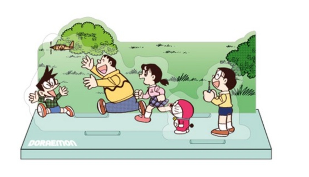 BOXSET limited edition 2024 "TOTTEOKI DORAEMON ตอนท่องโลกได้ทุกที่ทุกเวลา เล่มเดียวจบ+ DORAEMON Special Edition Acrylic Standee 1 ชุด" ~ Fujiko-F-Fujio ~
