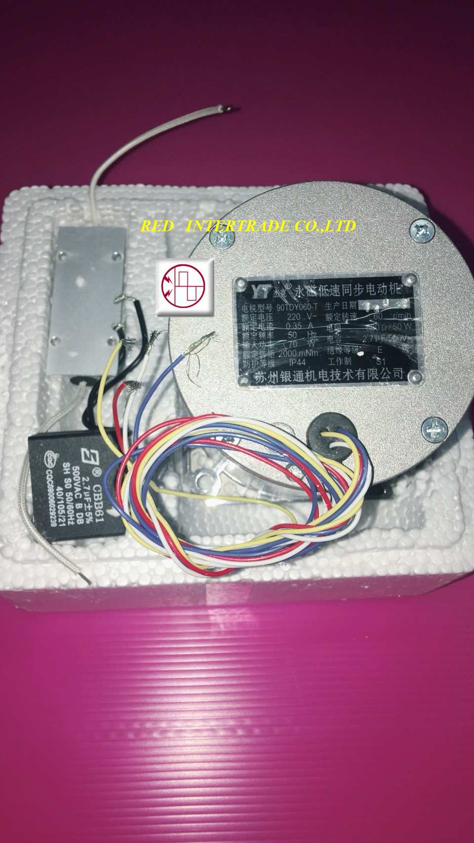 90TDY060-T Slow Speed Synchronous MOTOR